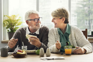 Dental Implant Patients Eating Together In the Bronx, NY